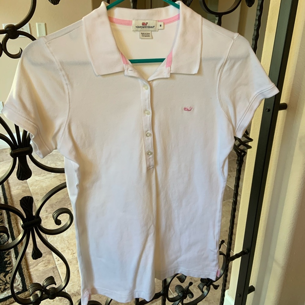 White Vineyard Vines Polo